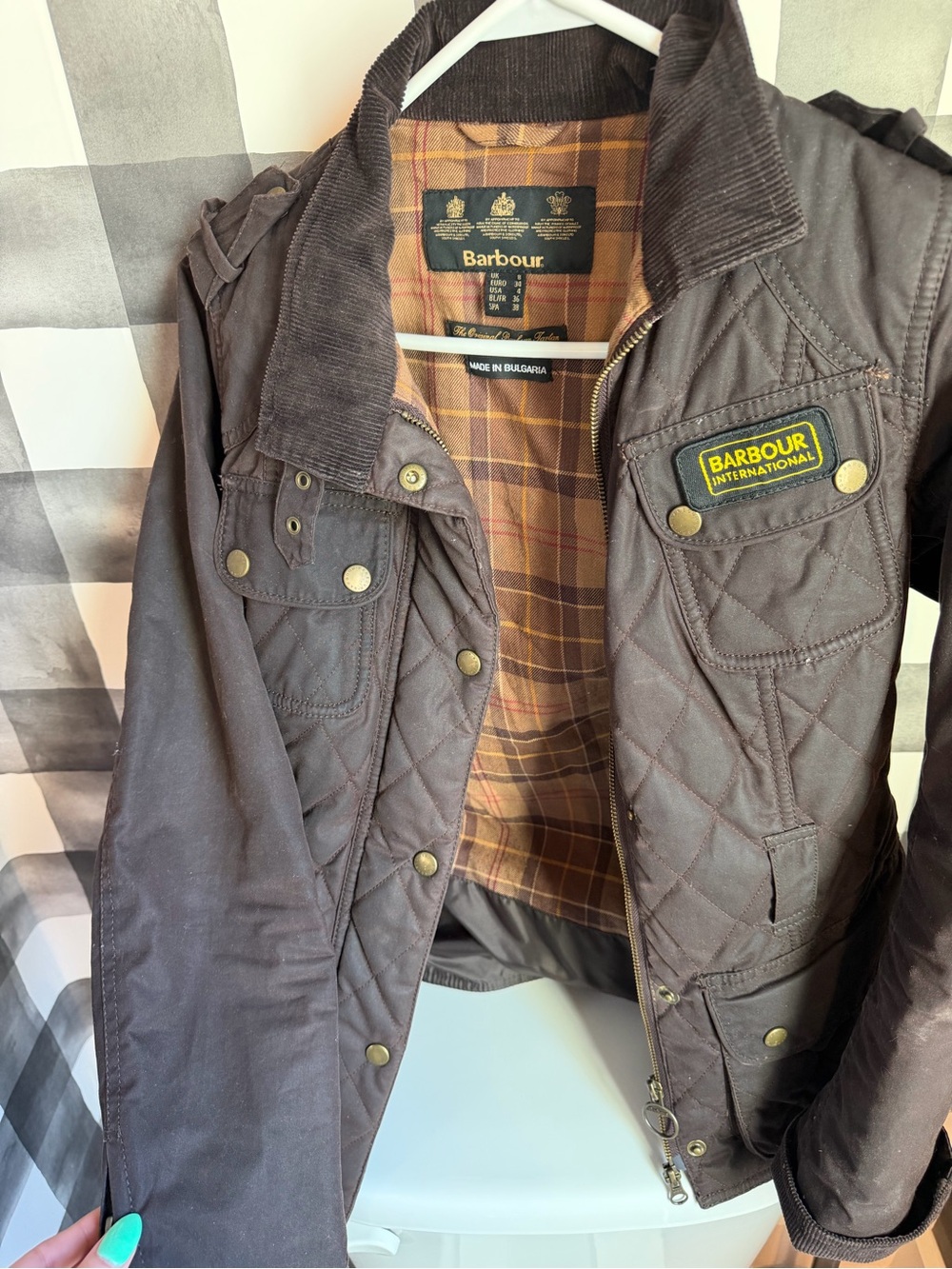 Women’s Barbour Beadnell Jacket Wax Brown